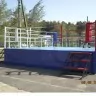 Ринг боксерский на помосте канаты 6,1 м х 6,1 м,16 шт., помост 7,8 мх7,8 м   