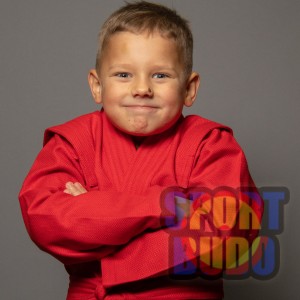 Куртка самбо STELS JUNIOR червона