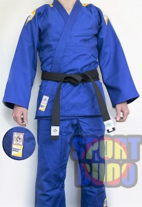 Кимоно дзюдо "Green Hill Professional" IJF синее