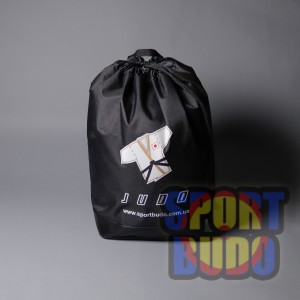 Рюкзак (мешок) "Дзюдо" чёрный, большой
