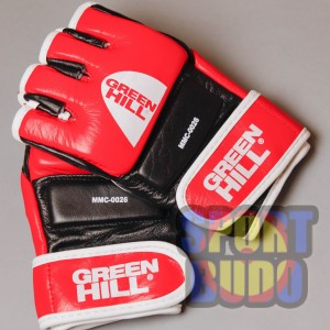 Рукавички для бойового самбо, ліцензія FIAS, шкіра