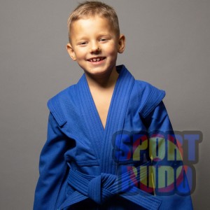 Куртка самбо STELS JUNIOR синя