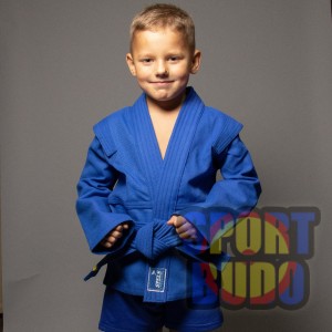 Куртка самбо STELS JUNIOR синя