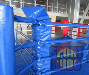 Ринг боксерський на помості канати 4 м х 4 м, 16 шт., поміст 5х5 м