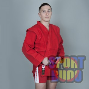 Куртка самбо Фируз красная