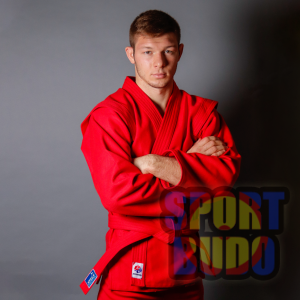 Куртка самбо STELS PROFESSIONAL красная